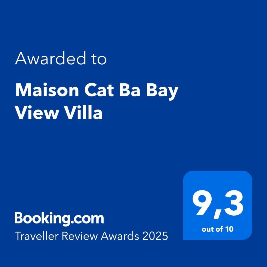 Maison Cat Ba Bay View Villa Chan Chau Екстер'єр фото
